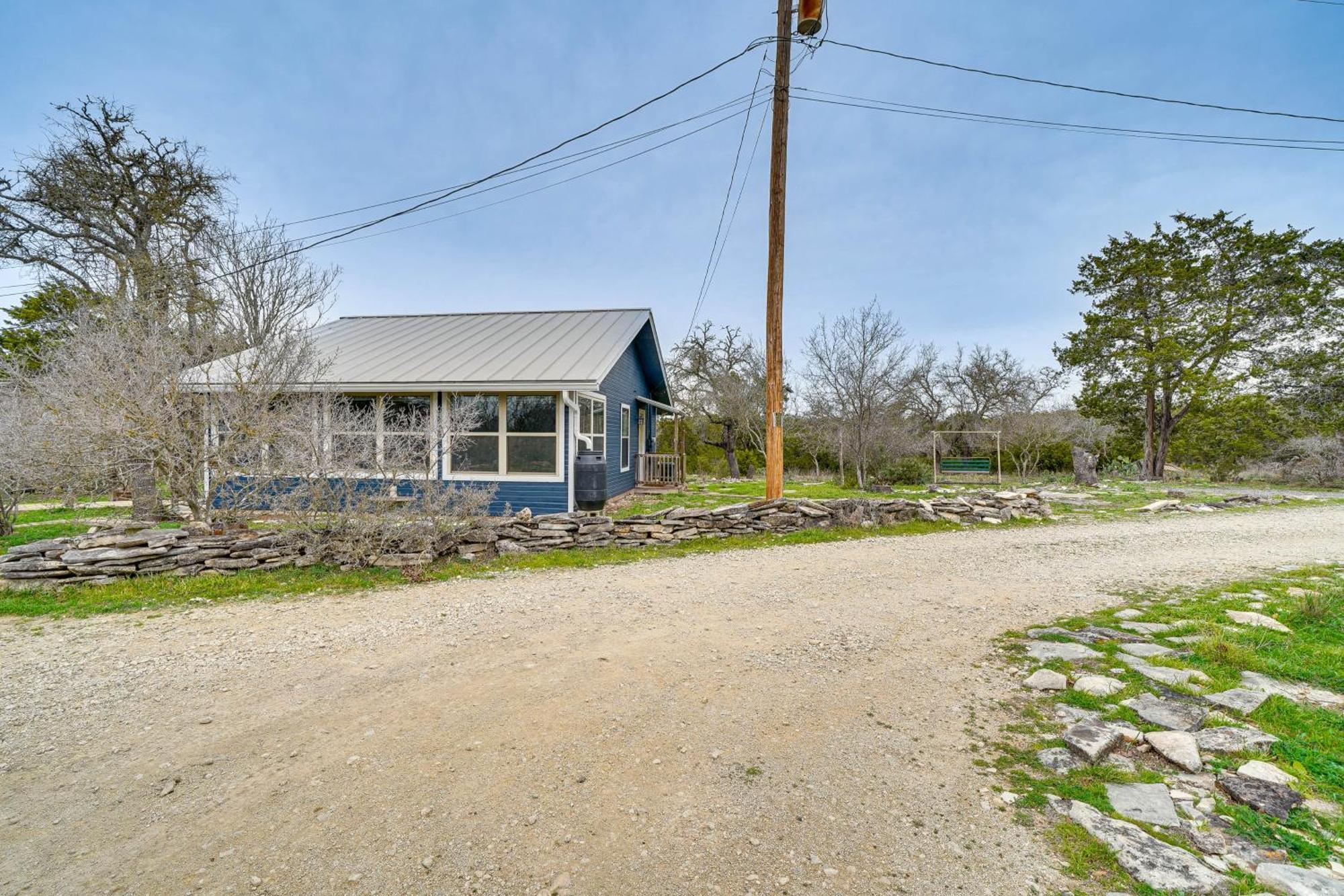Cozy Kerrville Guest Cottage Near Guadalupe River! Eksteriør bilde