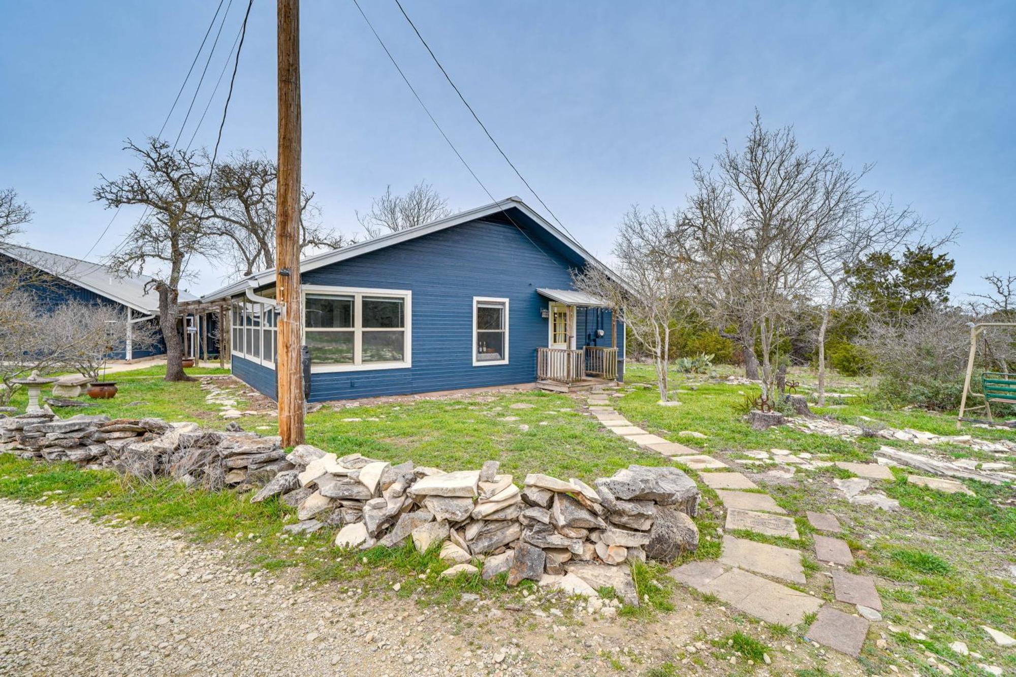Cozy Kerrville Guest Cottage Near Guadalupe River! Eksteriør bilde