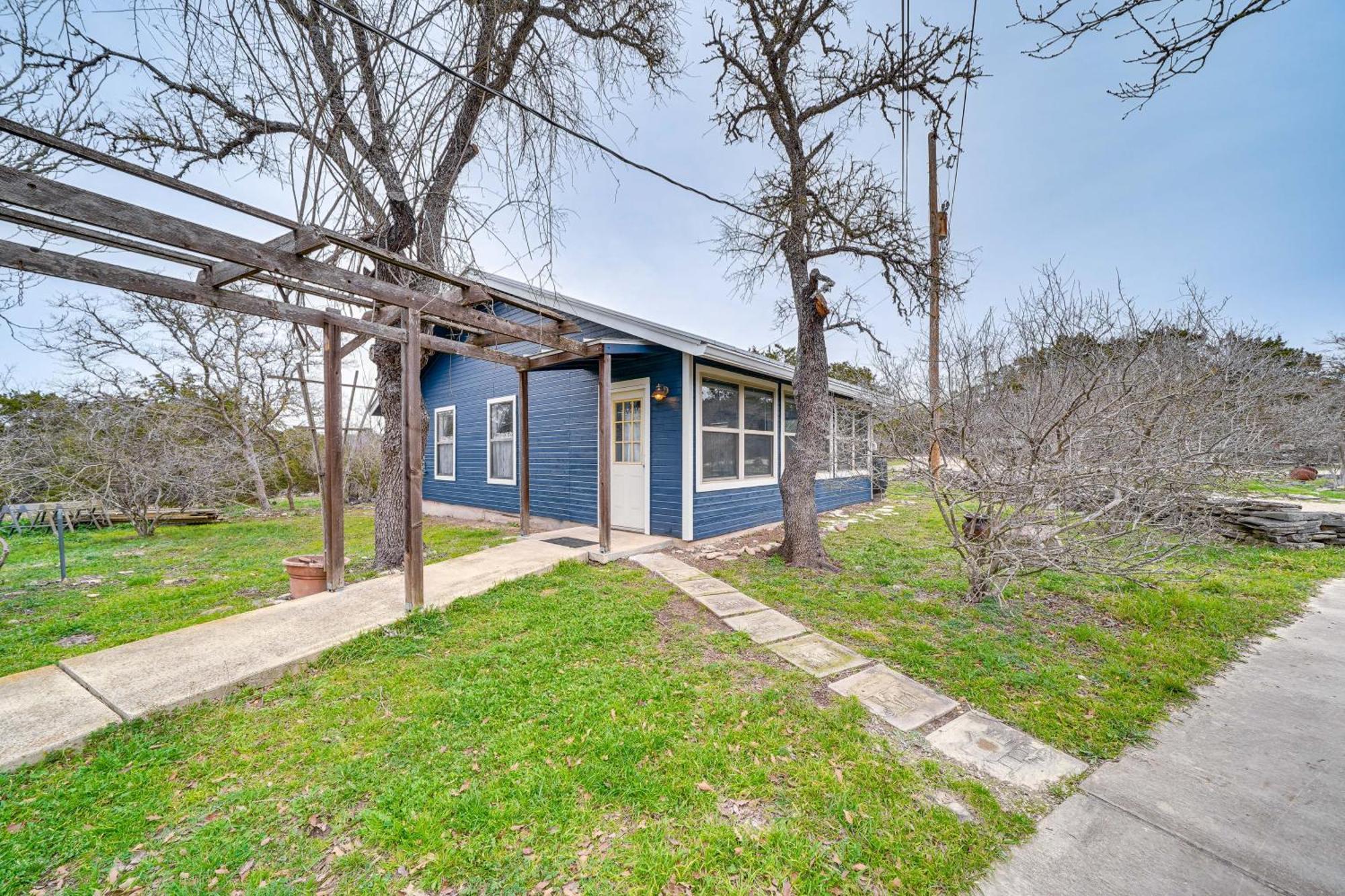 Cozy Kerrville Guest Cottage Near Guadalupe River! Eksteriør bilde